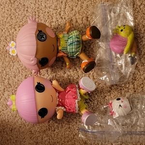 Lalaloopsy little sisters Blossom gardening and little girlie w/accessories
